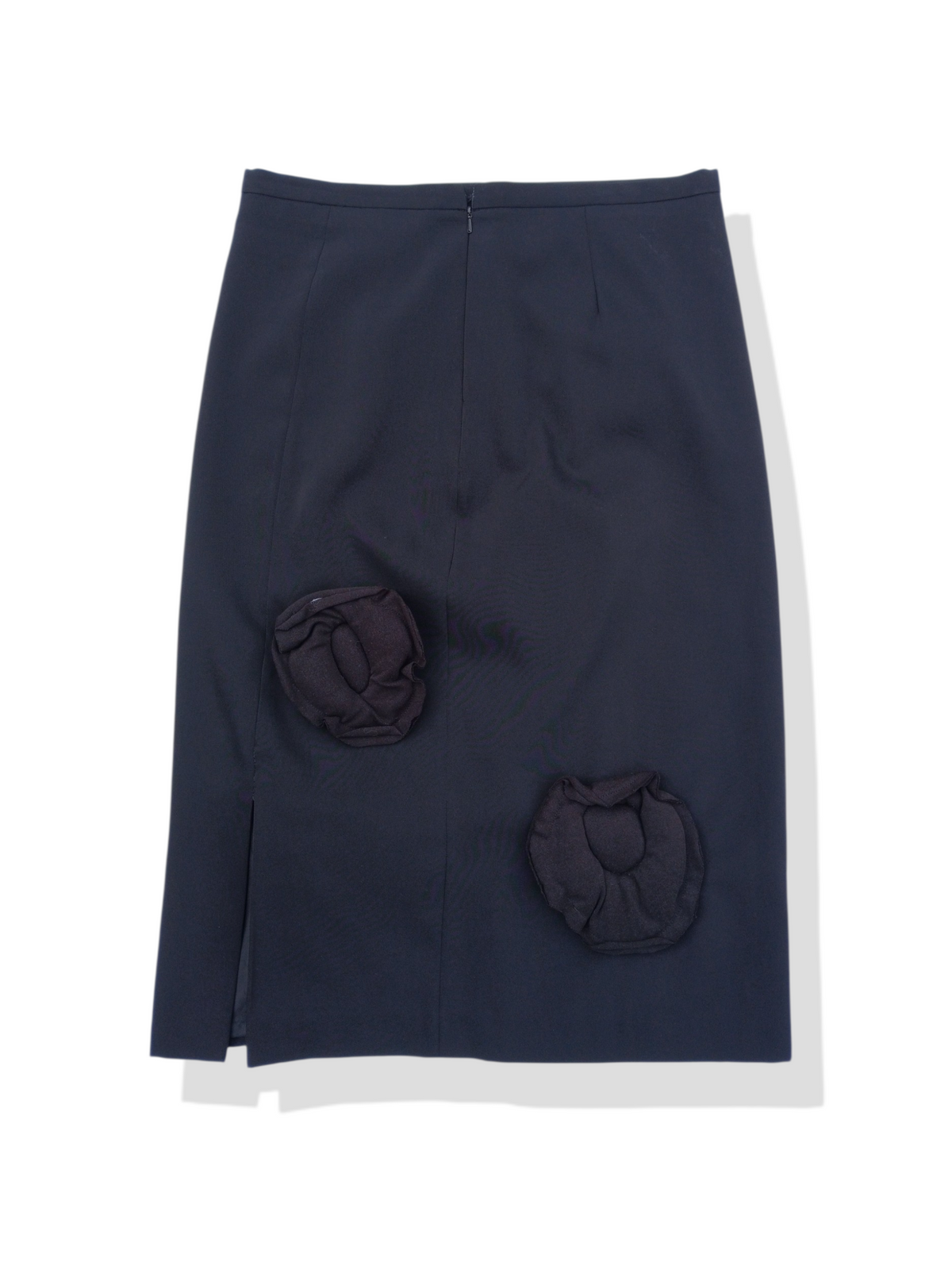 KUTA HOUSE 'Black skirt with Flowers'