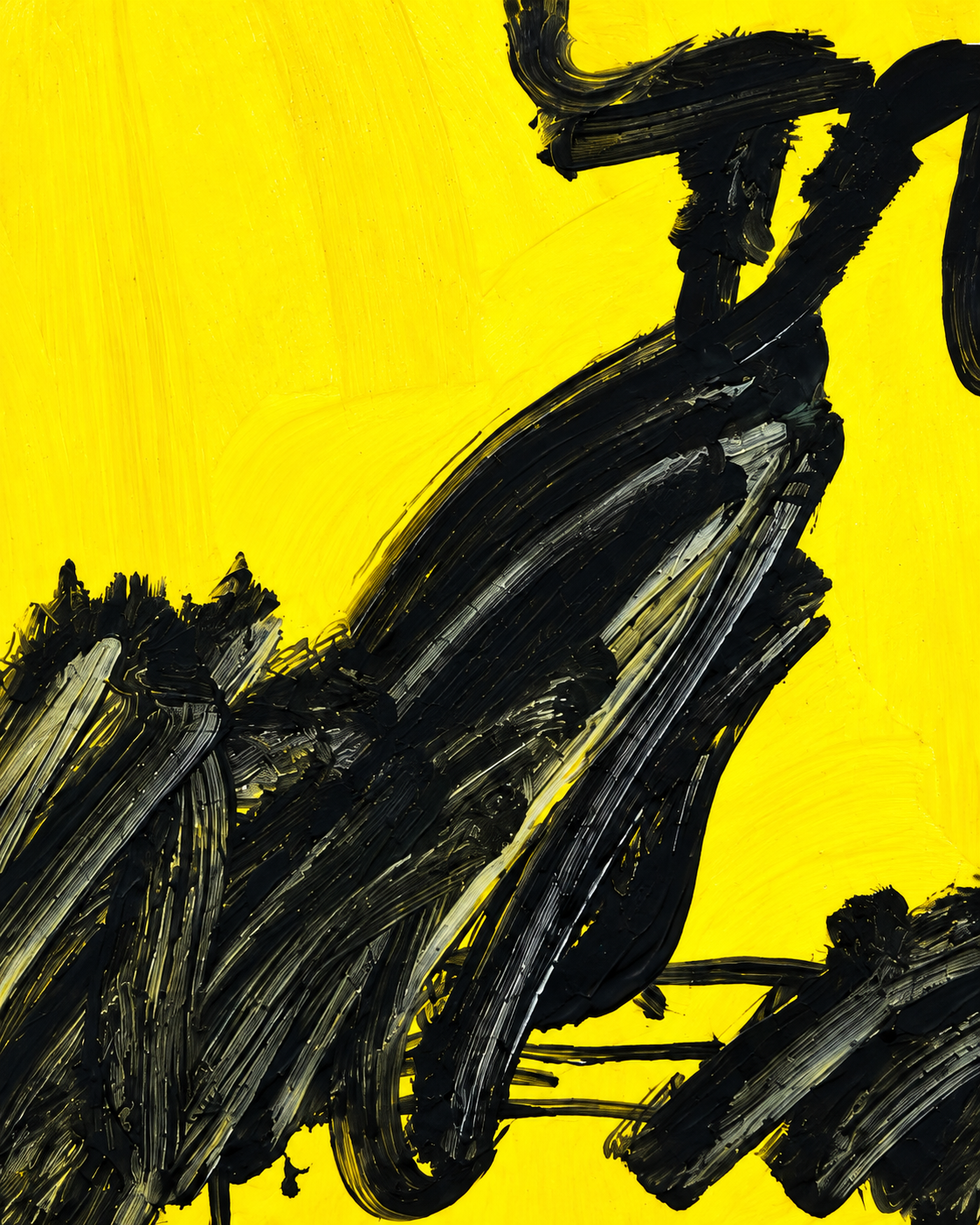 obraz 'yellow abstrakt'
