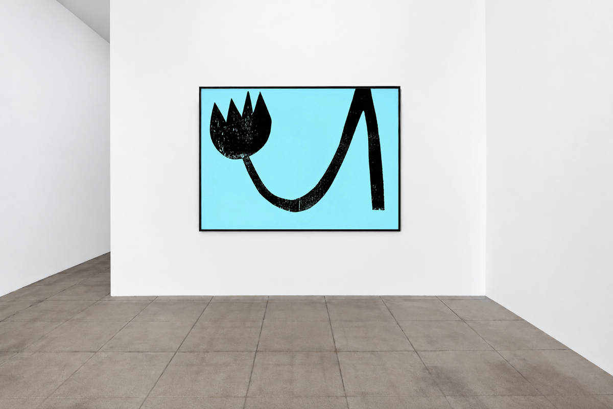 Plakat 'Blue Flower'