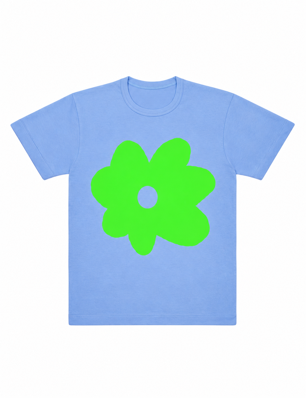 KUTA HOUSE T-shirt 'Green Flower'