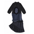 Kuta House 'Polka dot deconstructed dress'