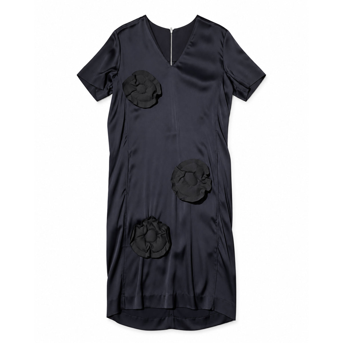 kuta house 'navy flower dress'