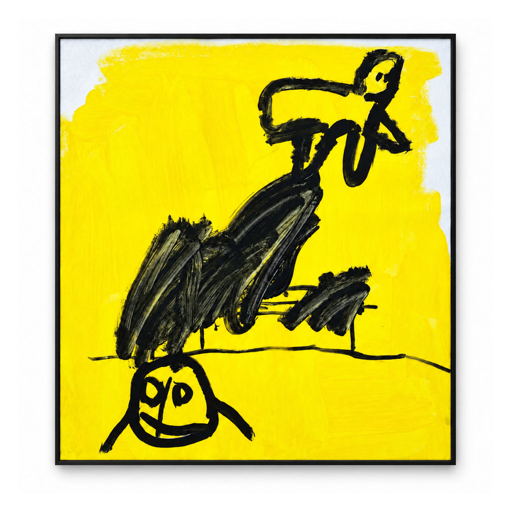 obraz 'yellow abstrakt'