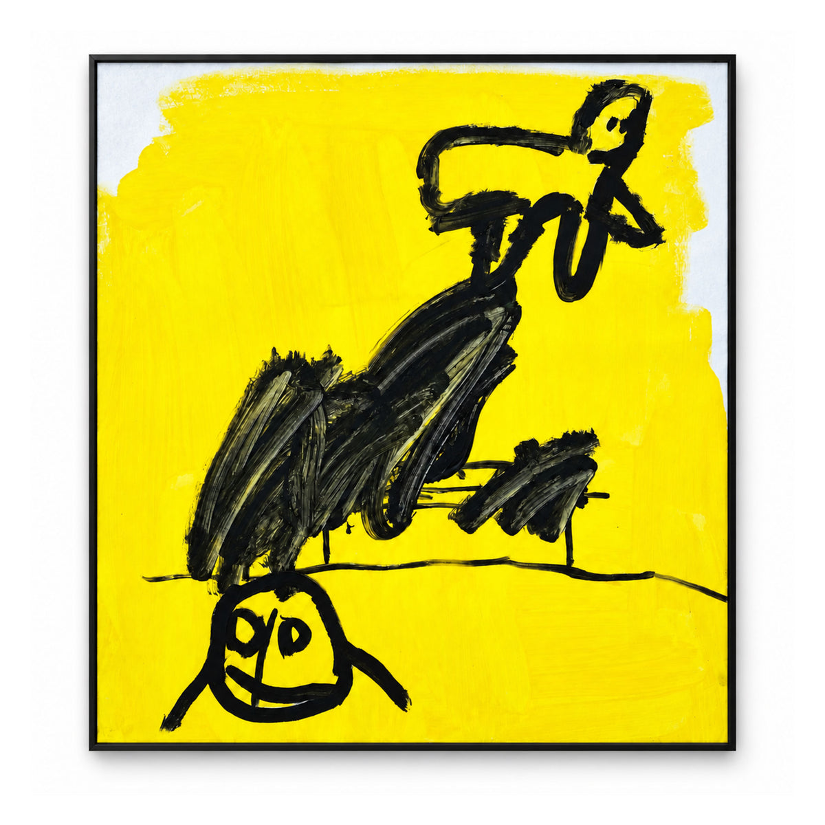 obraz 'yellow abstrakt'