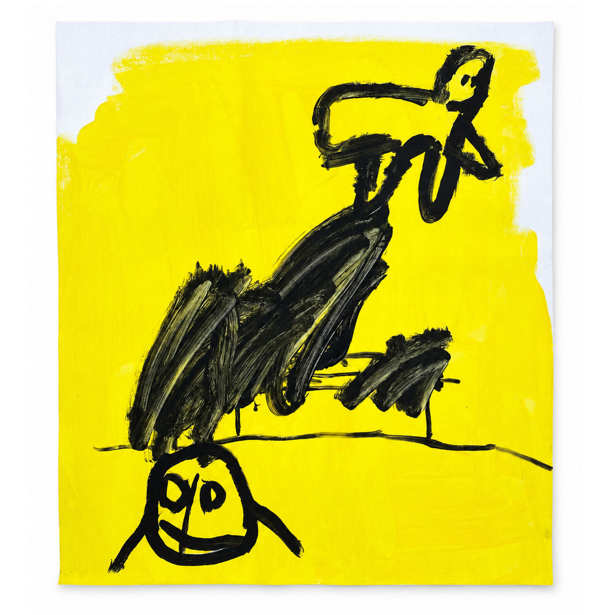obraz 'yellow abstrakt'